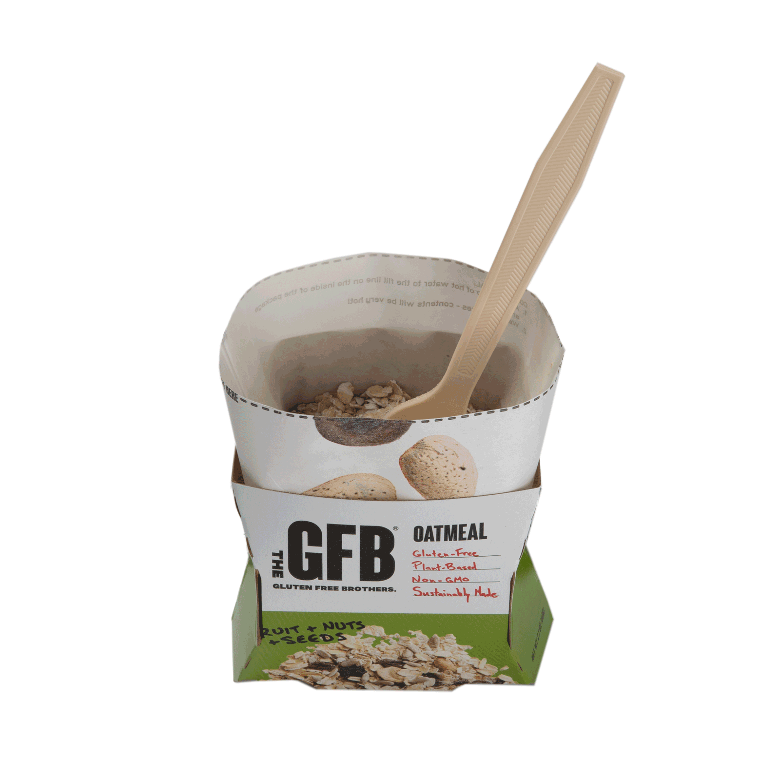 The GFB - Wholesale Oats - The GFB: Fruit, Nuts & Seeds Protein Oatmeal Pop-Up Cup6