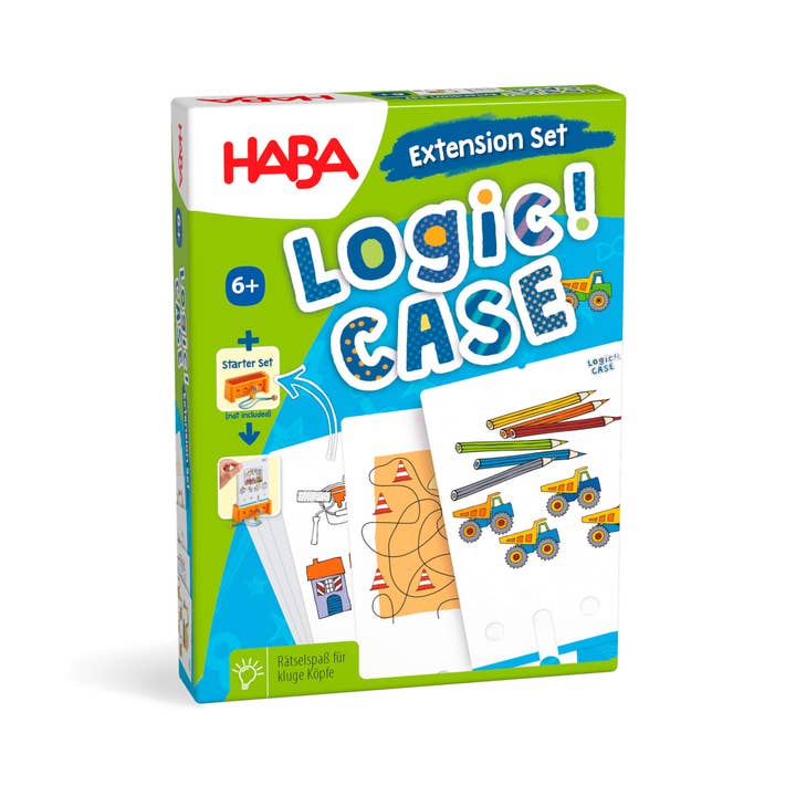 HABA USA - Wholesale Brain Game - Kids - Logic! Expansion Set 6+ - Construction Logic Game for Kids