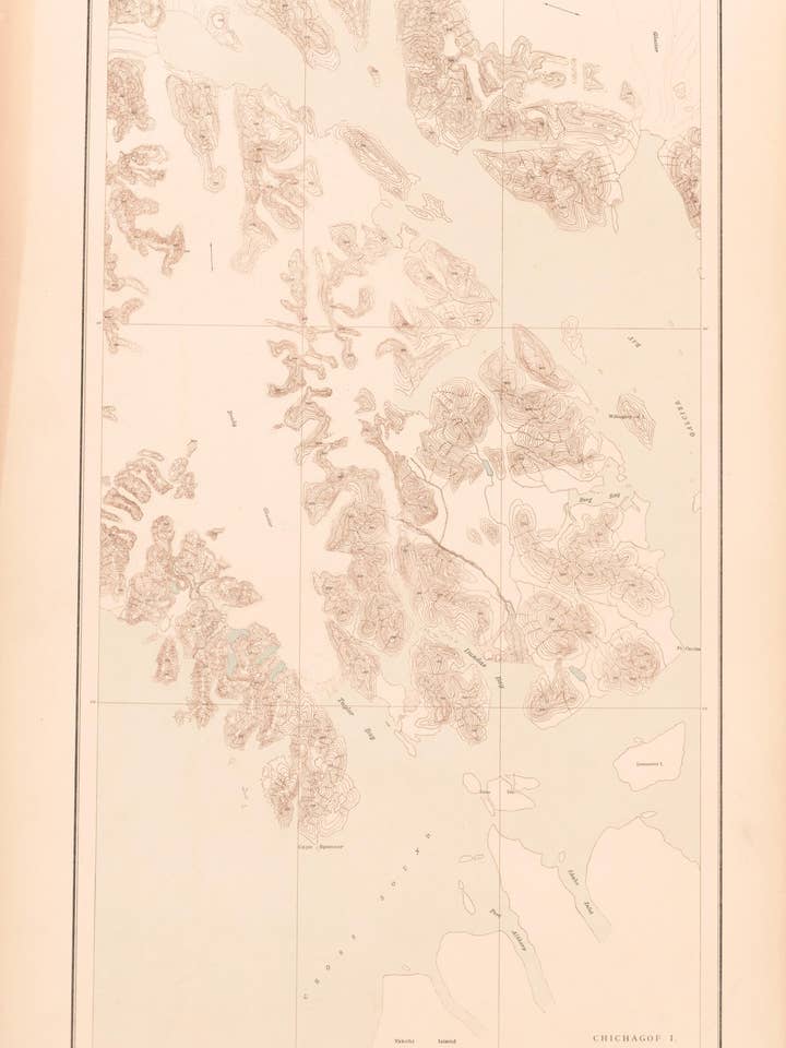 Sheet 15 from Alaskan Boundary Atlas 1895 for wholesale by Relic Map Co.