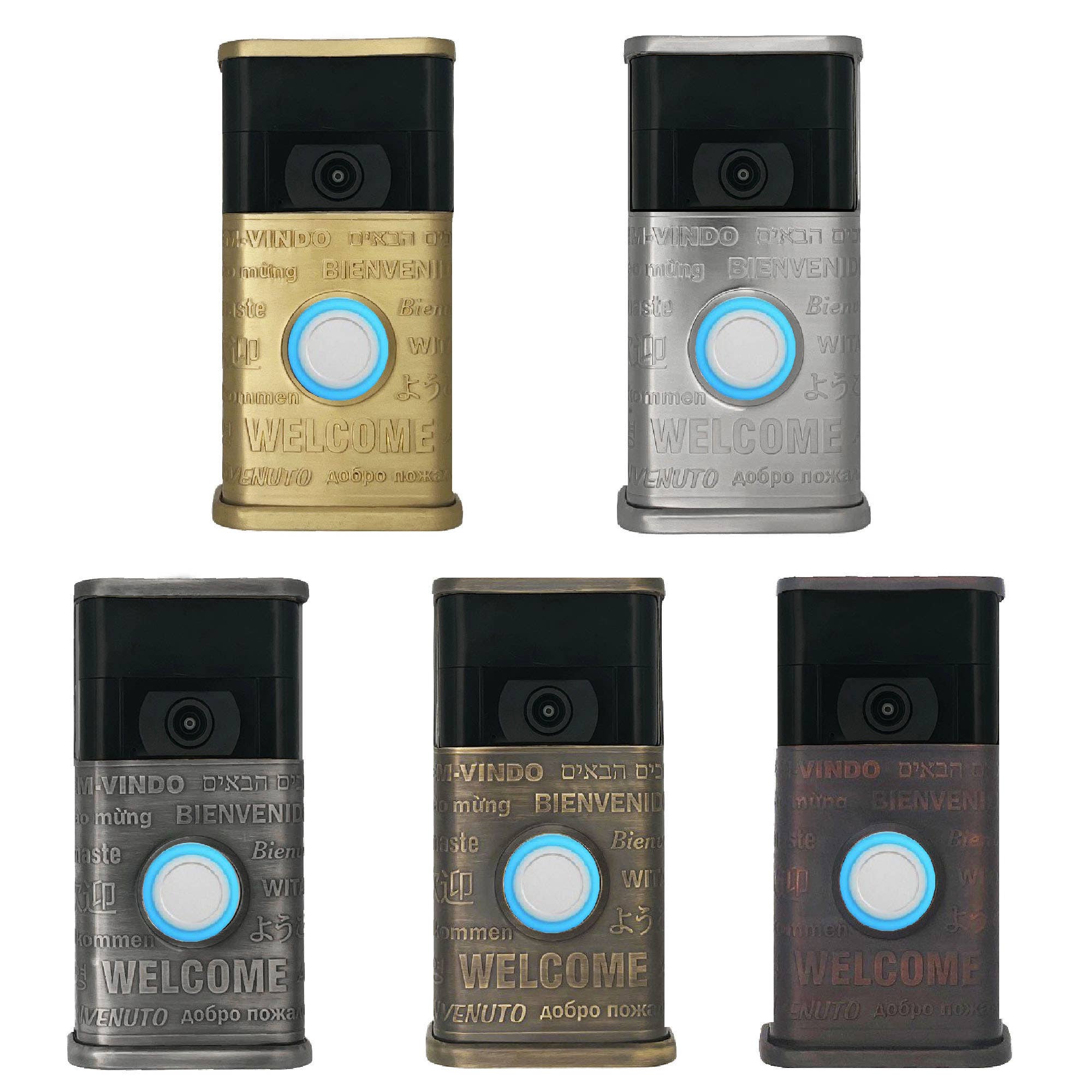 Michael Healy Designs - Wholesale Outdoor Ornament/Decor - MultiWelcome Video Doorbell Cover (Ring 2nd Gen)4