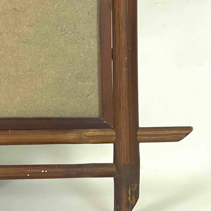 The Niger Bend – Moldura por atacado – Porta-retratos retangular vertical em bambu XXL - Canto cruzado2