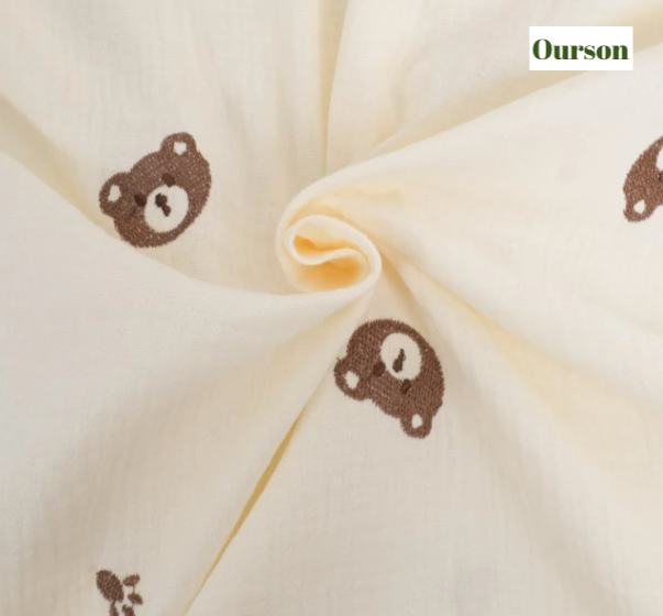 L'aiguille de Sha - Wholesale Pouch - Women's - Quilted pouch in cotton gauze – Two sizes for all your needs!10