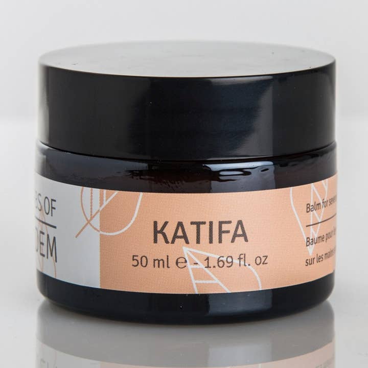 Katifa — Feuchtigkeitsbalsam für trockene Haut für den Großhandel von Kedem Herbs Canada