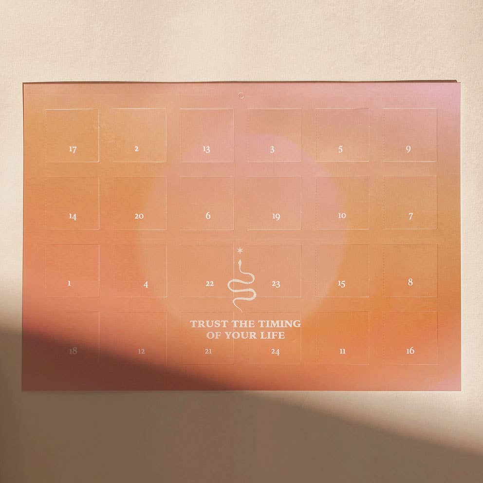 Anna Cosma - Wholesale Advent Calendar - ADVENT CALENDAR WITH 24 AFFIRMATIONS  - TRUST THE TIMING ...3