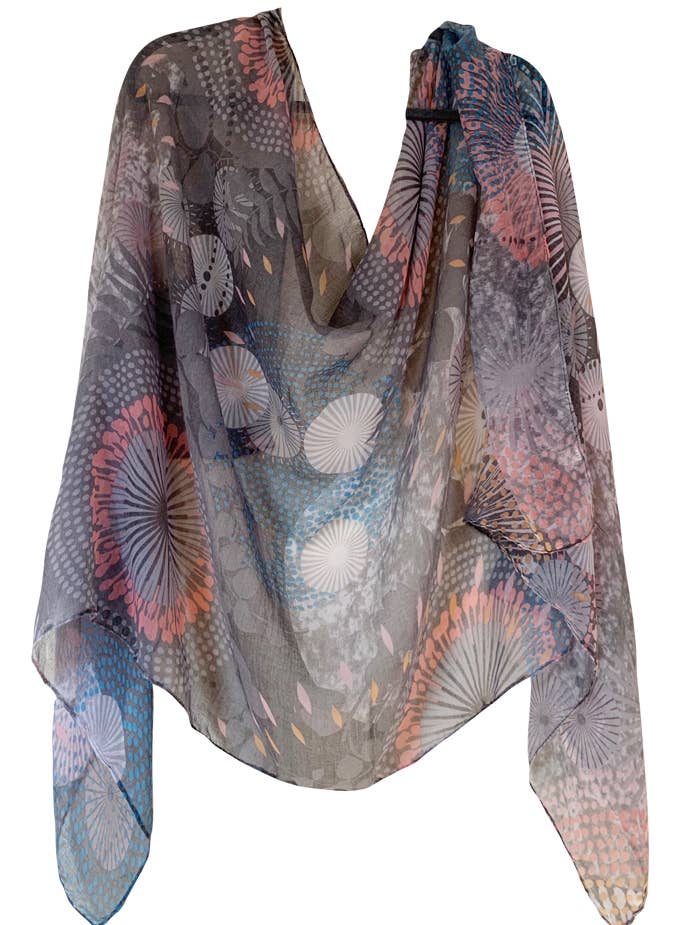 Floral Scarf(SS403D) for wholesale by J & X