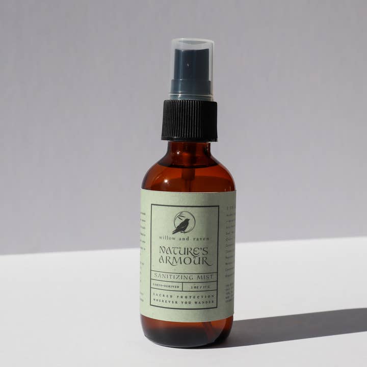 Nature's Armour Cleansing Hand Sanitizer for wholesale by Willow and Raven