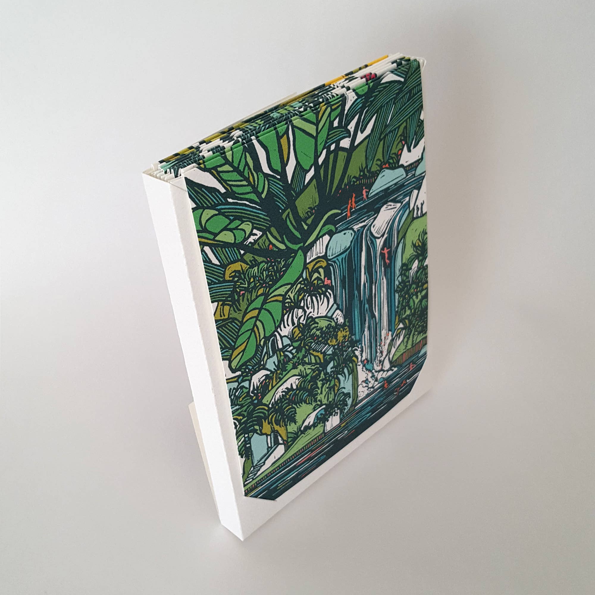 Little Green - Wholesale Stationery/Notecard Set - Assorted Tropical Blank Note Card Set of 8 / Fine Art Greeting Cards2