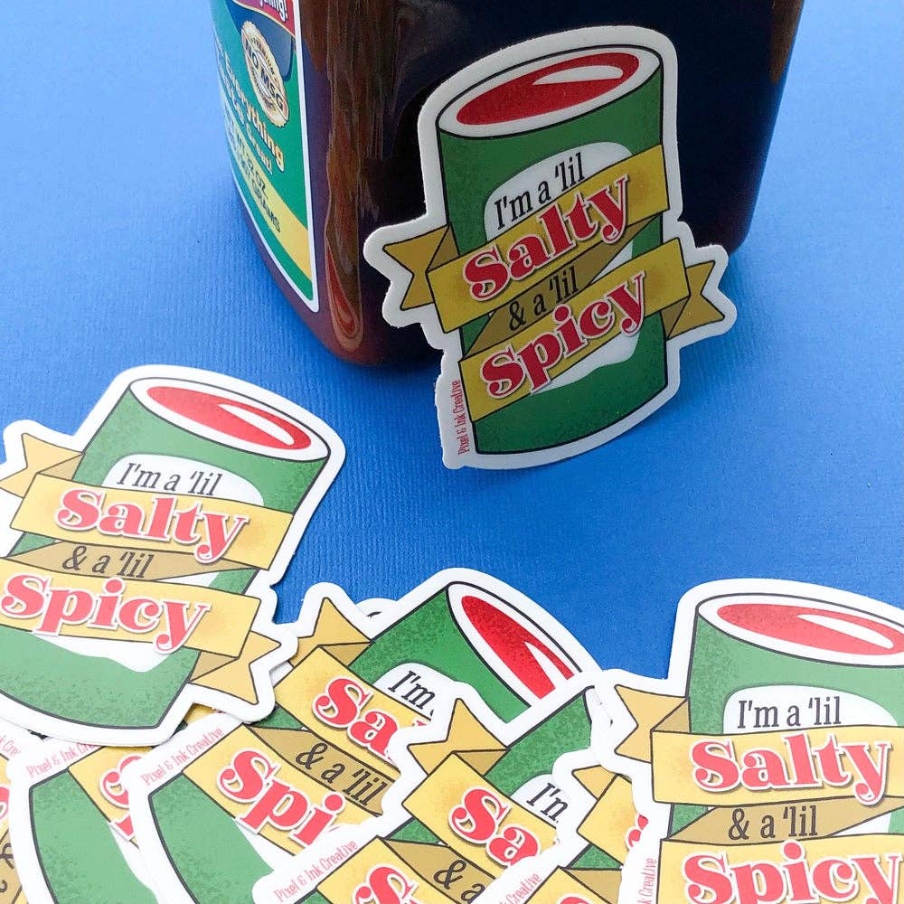 Pixel & Ink Creative – wholesale Sticker – Salty & Spicy Sticker1