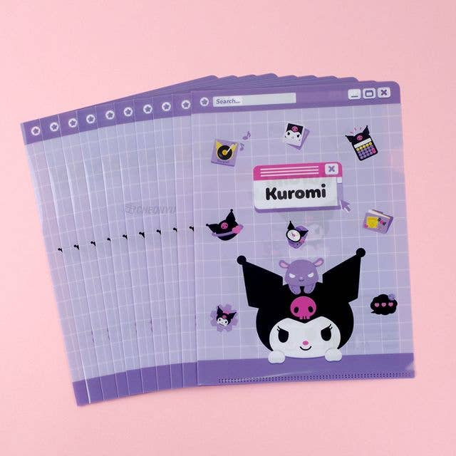 K_Wonderland - Wholesale Folders - Sanrio Translucent A4 file folder