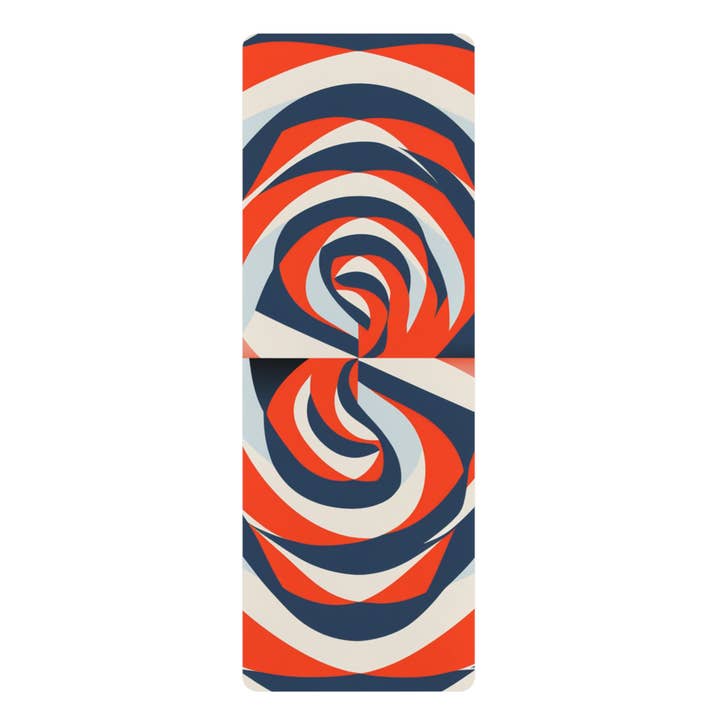 Moon Zeller - Tapete de Yoga por atacado de Velvet Rust