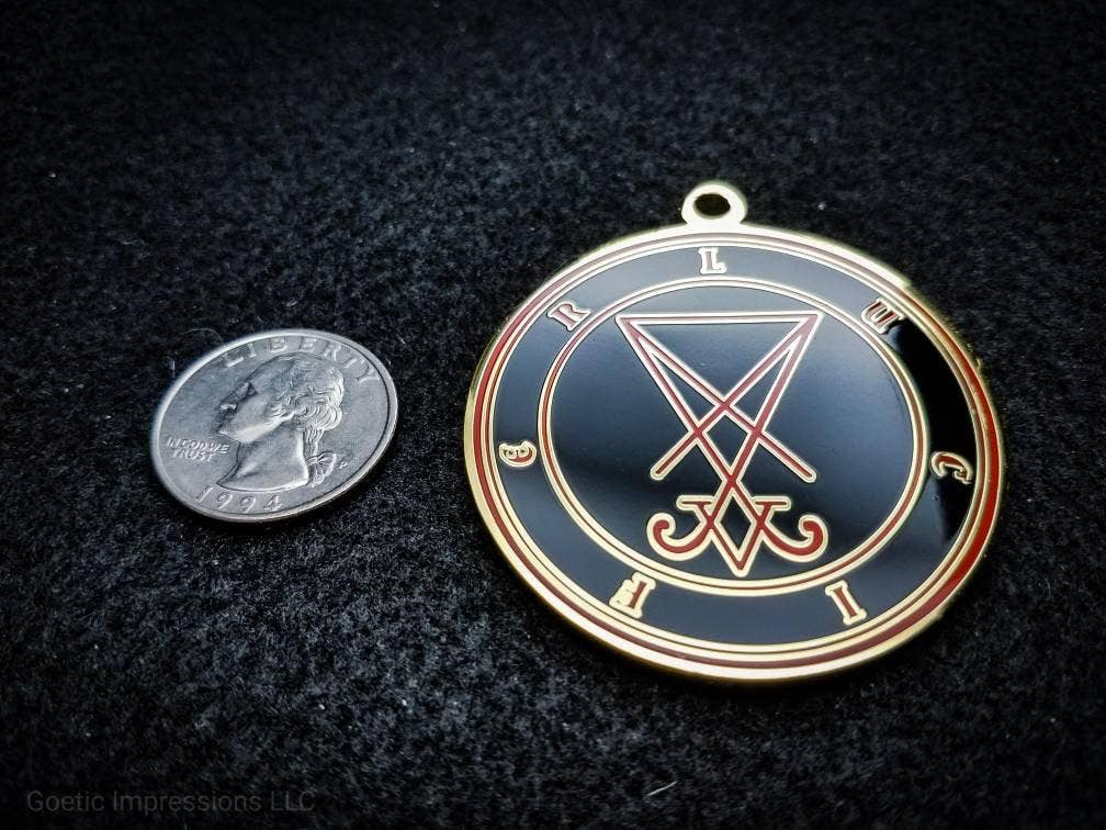 Goetic Impressions - Wholesale Individual Charm/Pendant - Lucifer Sigil Pendant1