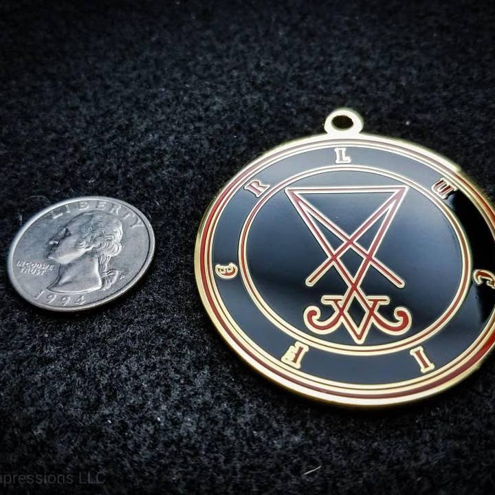 Goetic Impressions - Wholesale Individual Charm/Pendant - Lucifer Sigil Pendant1