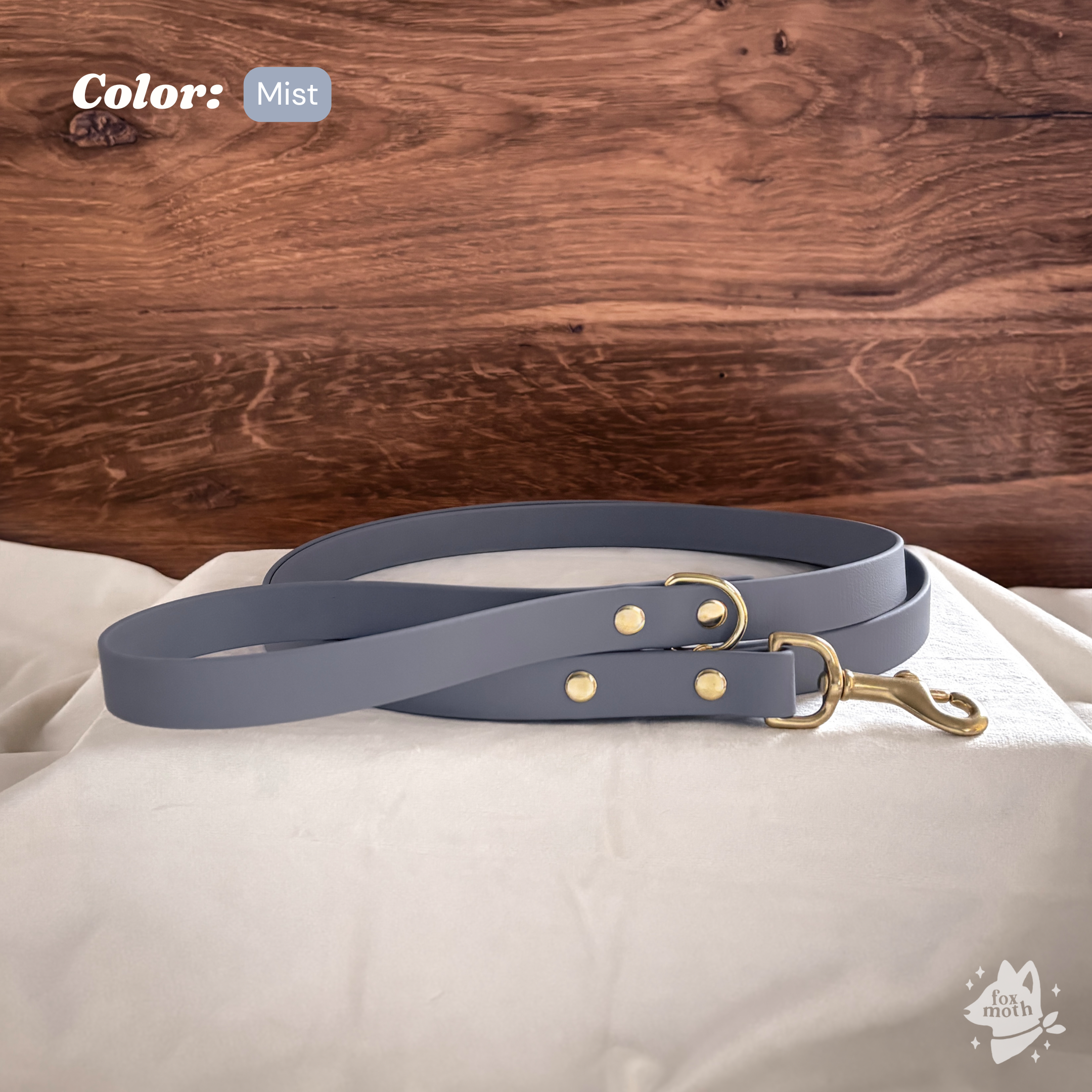 FoxMoth - Venta al por mayor Correa - Perros - Correa para perro moderna e impermeable de Biothane [3/4", más de 17 colores]17