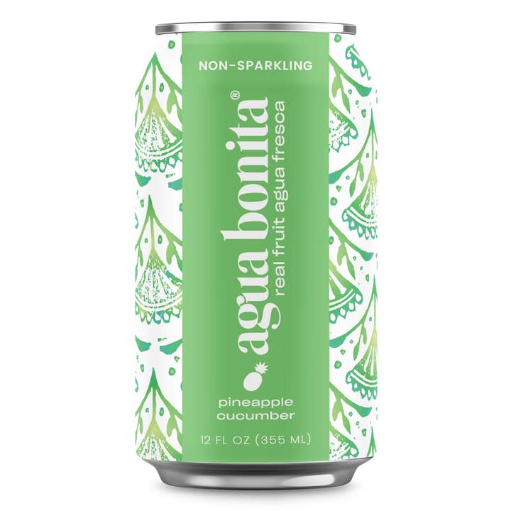 Pineapple Cucumber Agua Fresca for wholesale by Agua Bonita