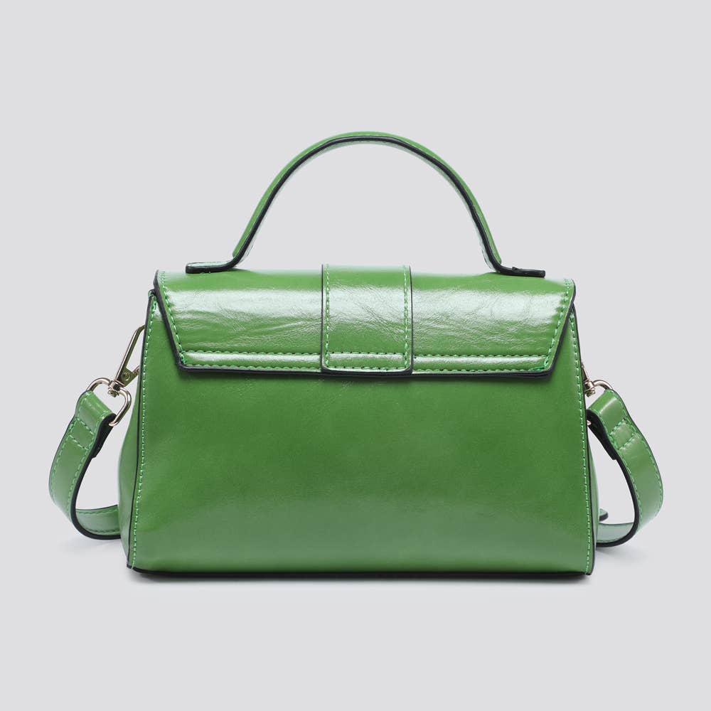 House of Milano - Wholesale Top Handle Bag - Women's - 25048 Vegan Leather Mini Crossbody Bag3