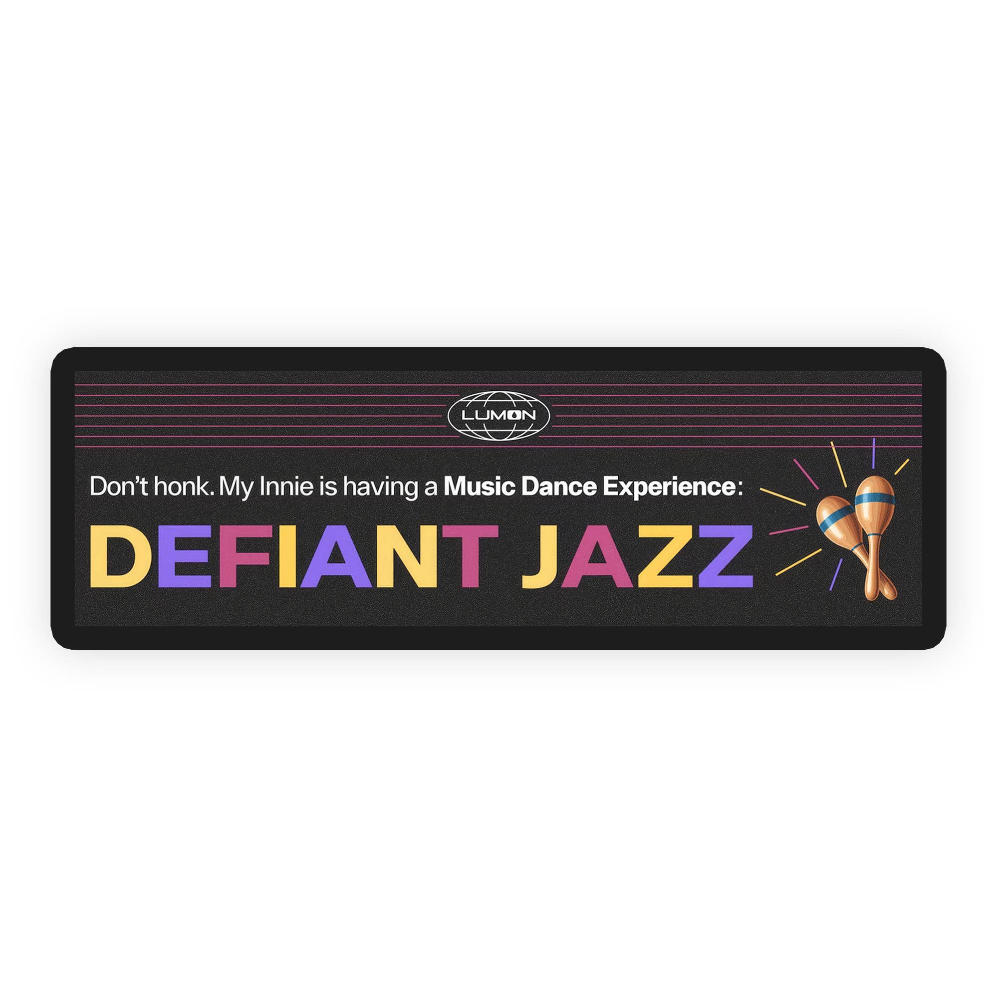 Sticker Bull - Wholesale Sticker - Severance Defiant Jazz Music Dance Experience Vinyl Sticker0