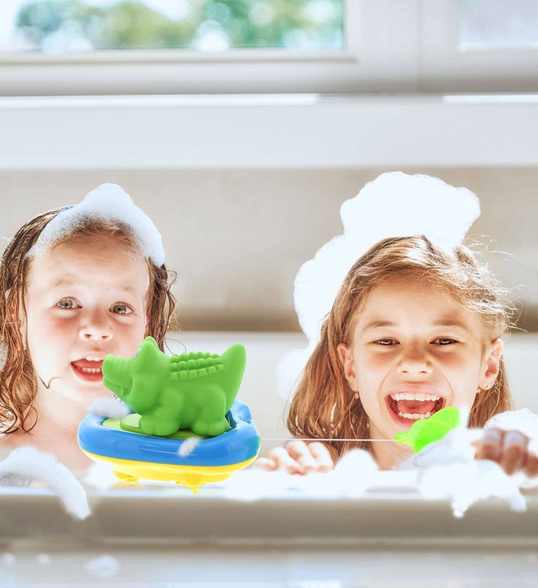 Cota Global – wholesale Bath toy – Baby – Boat Racers Buddies - Alligator6