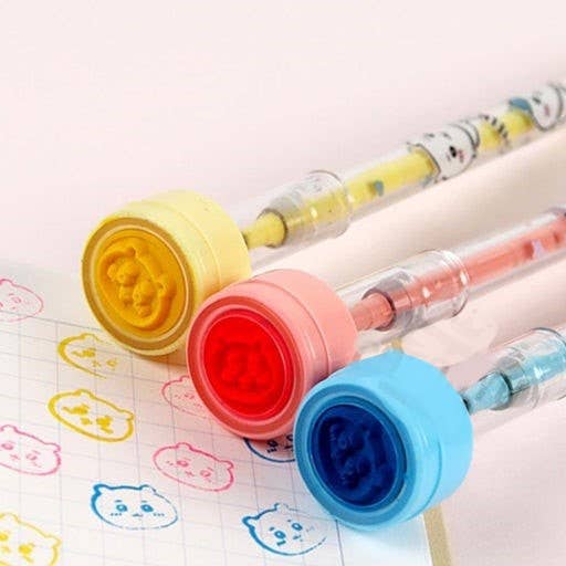 K-Wonderland - Wholesale Pencil - Chiikawa Character Stamp Cartridge Pencil0