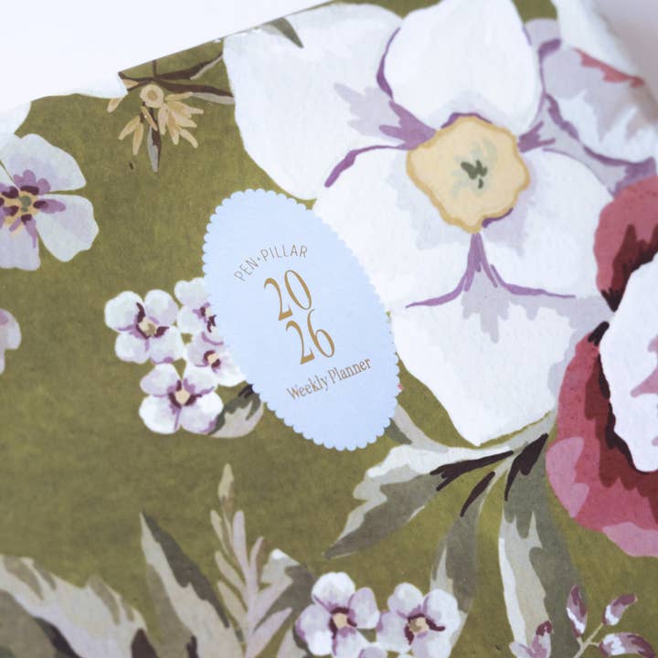 Pen + Pillar - Wholesale Planner - 2026 Weekly Planner w/ Metal Ballpoint Pen, in gift box4