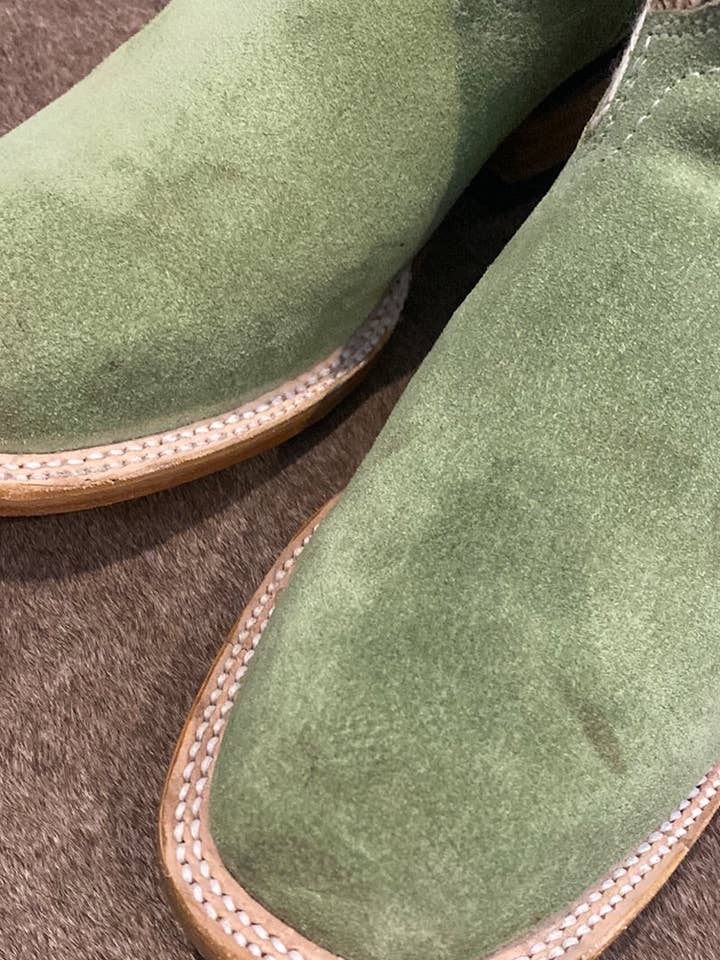 Maat 7.5 Appelgroen/Boho Rancherr Rodeolaars voor wholesale door Rancherr Boots