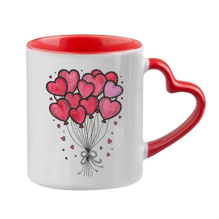 Coffret Cadeau Cœur | Tasse & Serviette Gaufre - Lot de 4 pour la vente par Jules Creations MN