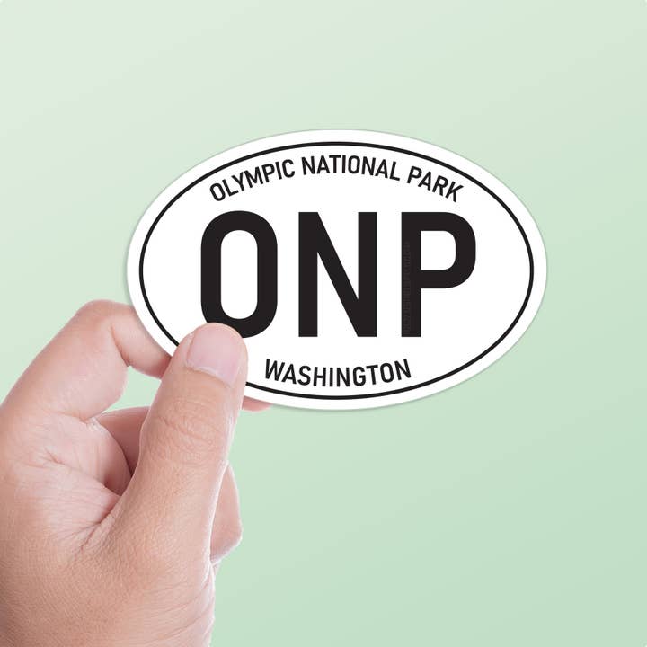 Sentinel Supply - Wholesale Sticker - Olympic National Park Sticker - Washington Decal