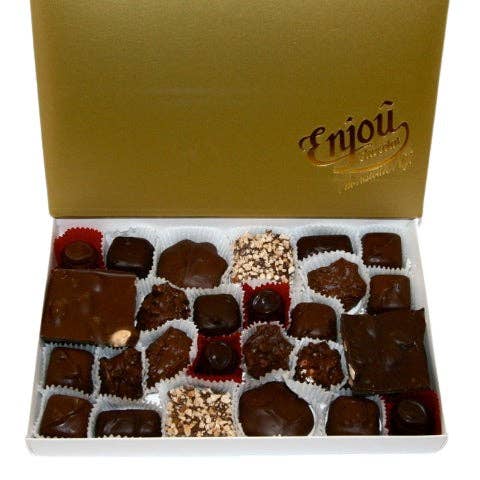 Two Pound Sugar Free Assortment for wholesale by Enjou Chocolat