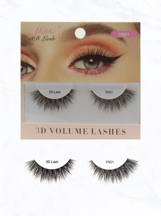 Pestanas de volume 3D Miss Pestanas 3D por atacado de Suzie Q USA