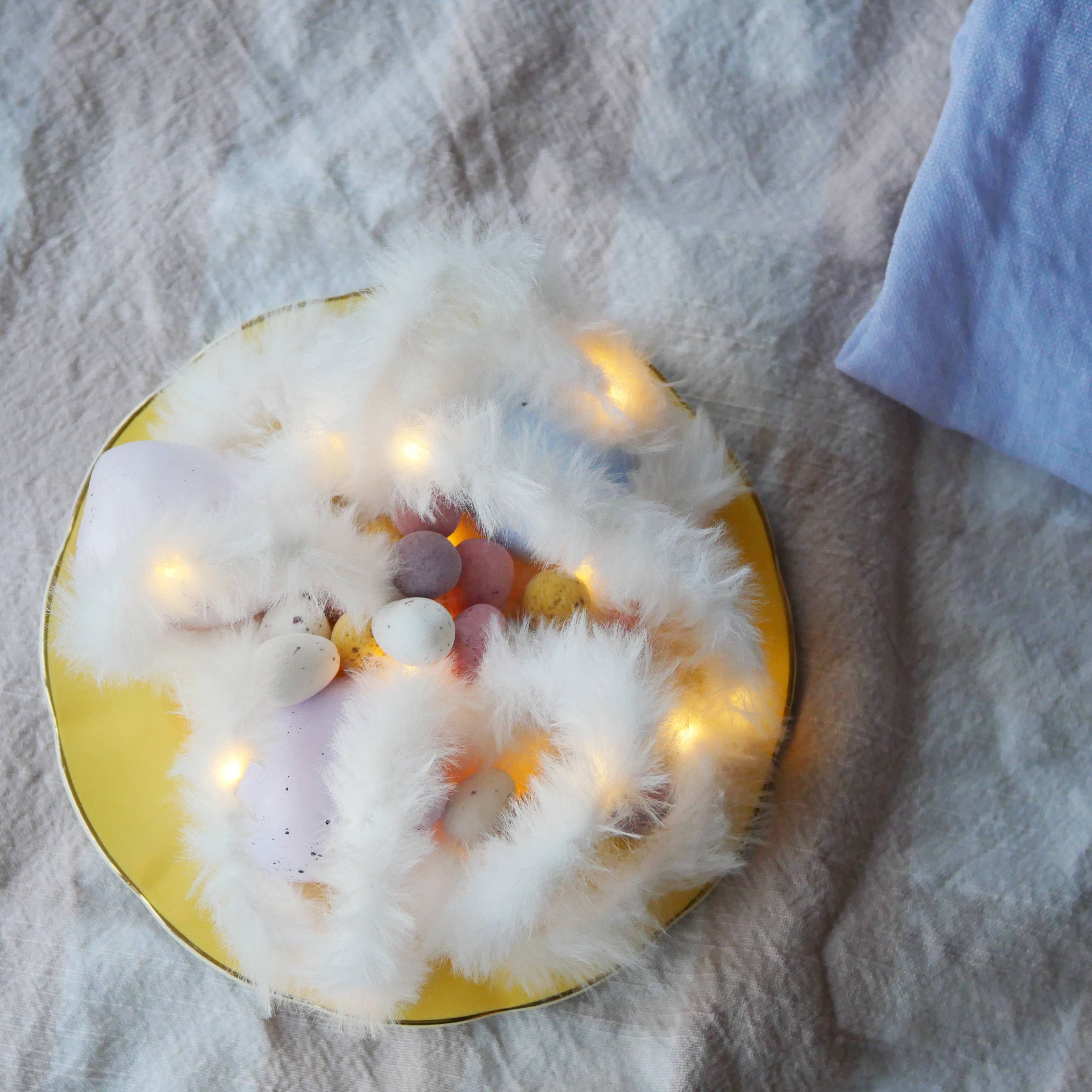 Melanie Porter – wholesale Ljusslinga – Fluffig fe ljusslinga - juldekoration1