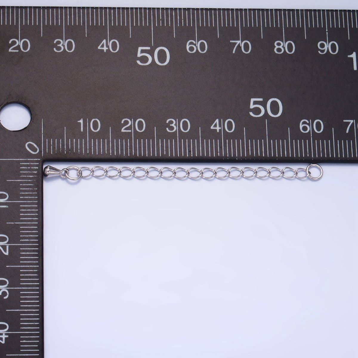 Aim Eternal – wholesale Extender chain – Sterling Silver S925 2.5 Inch Cable Chain Extender Minimalist Extender | SL-5131