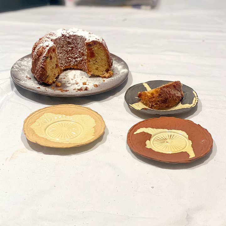 Greatceramics - Vendita all'ingrosso Ciotole/Piatti decorativi - Piatti eleganti in ceramica per dolci, 12,5 cm di diametro4