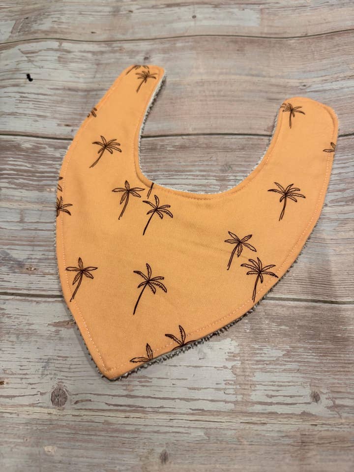 Bavaglino per Bambini - Bavaglino per la Saliva - Palme per la vendita all'ingrosso da parte di Finished with a Kiss