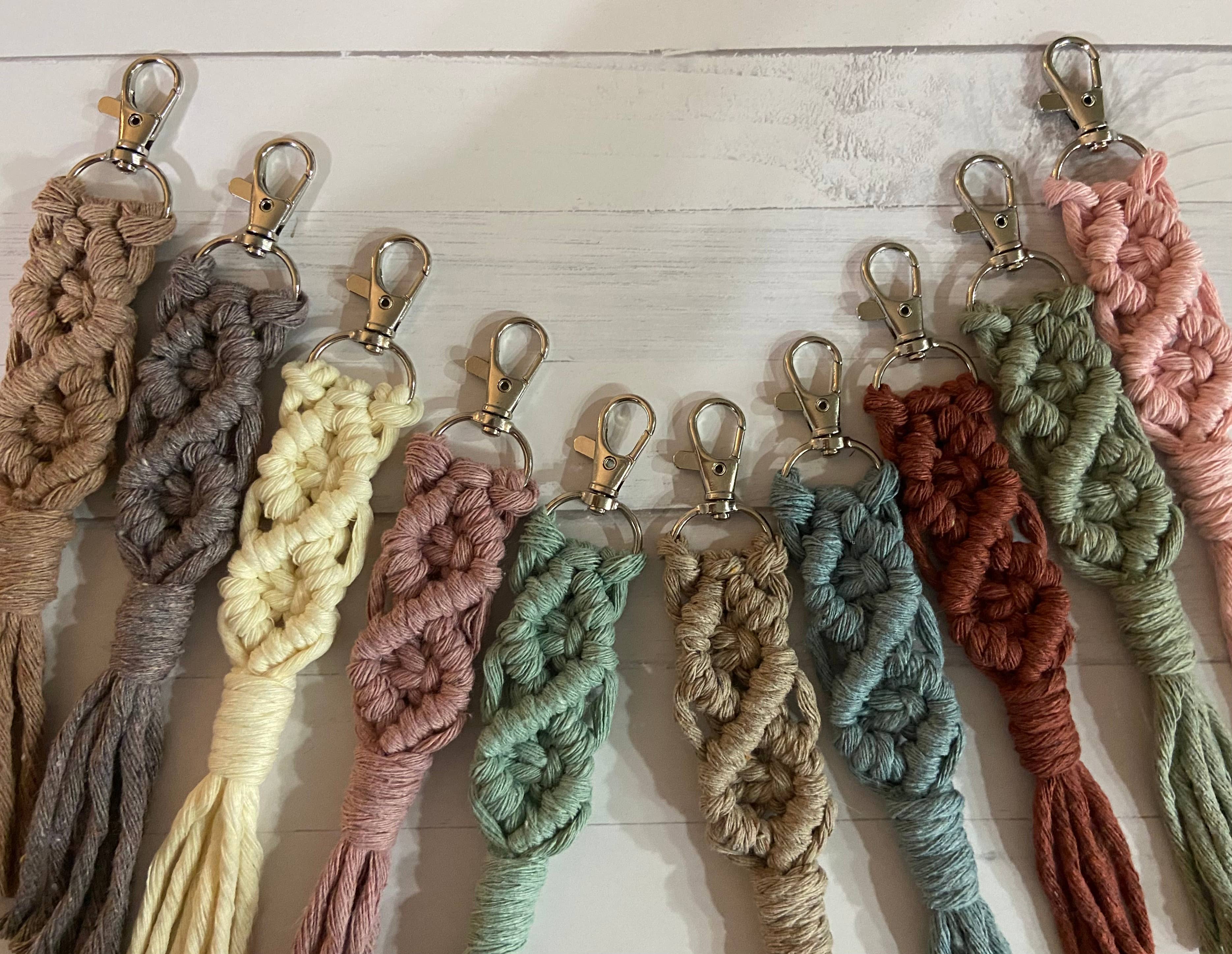 Chickadee Creations - Wholesale Keychain - Women's - Boho Macrame key chain2