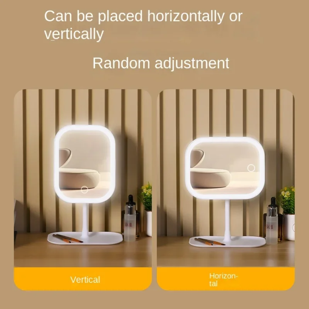 GulleeGadgets - Wholesale Vanity Mirror - Modern LED Vanity Mirror with 3-Color Touch Lighting3