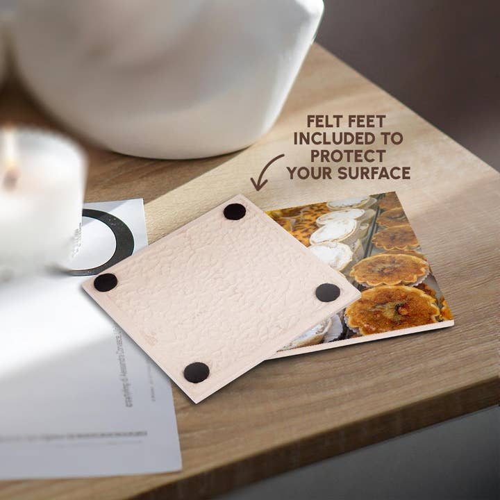 3dRose - Wholesale Coasters - 3dRose, Lisbon, Portugal. PastelDaNata pastries, Portugese national dessert., Coaster3