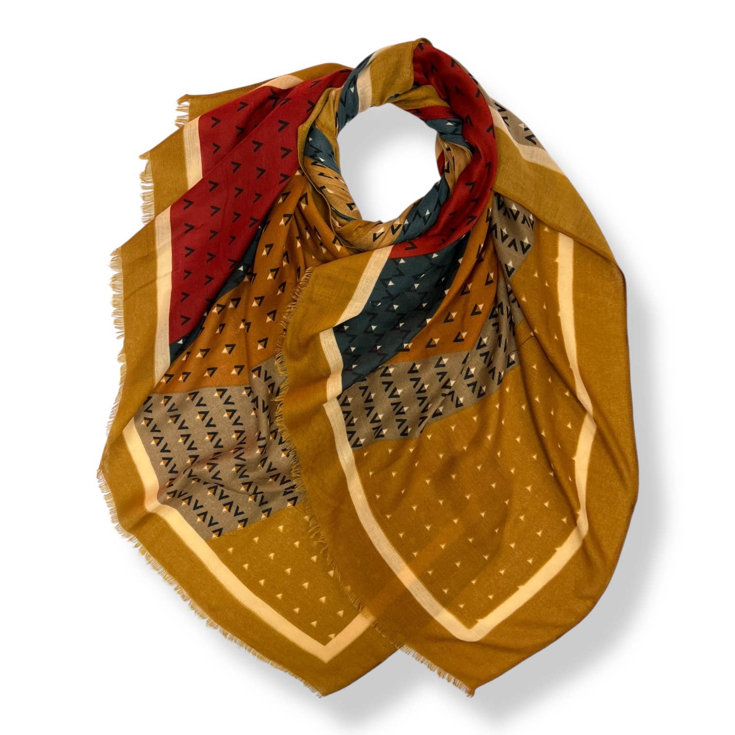 London Scarves - Vendita all'ingrosso Sciarpa - Donna - Sciarpa a motivo a V9