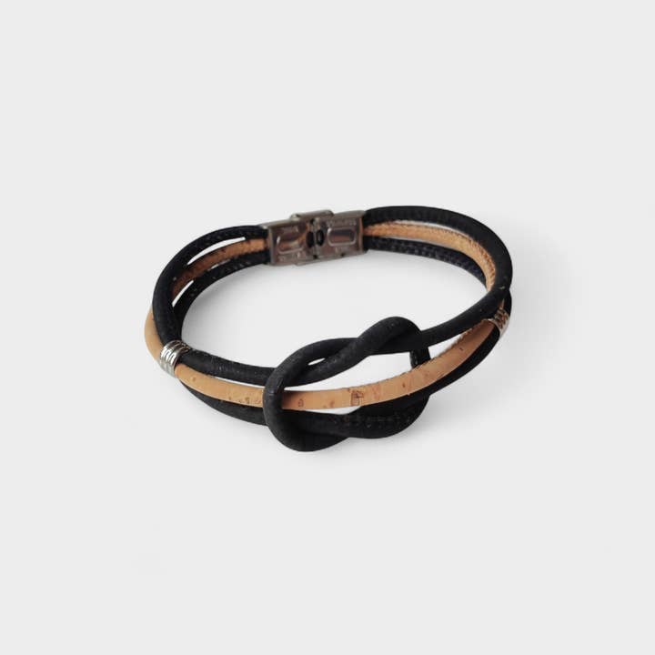 Karmyliege - Wholesale Woven/Braided Bracelet - Unisex Cork Bracelet Marin - Men's Jewelry - Gifts7