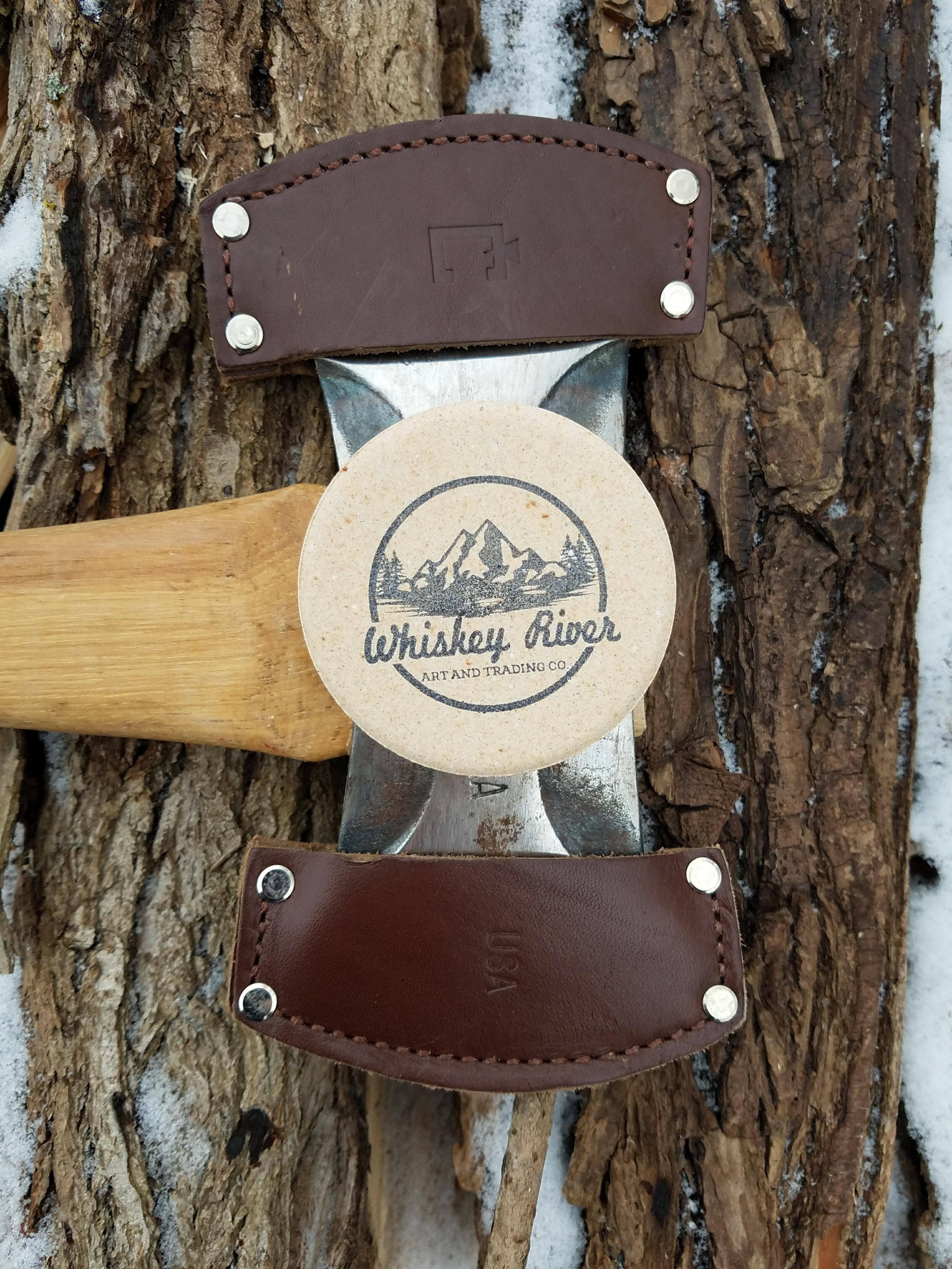 Whiskey River Art & Trading Co. – wholesale Knife sharpener – Whiskey River American Pioneer Sharpening Puck2
