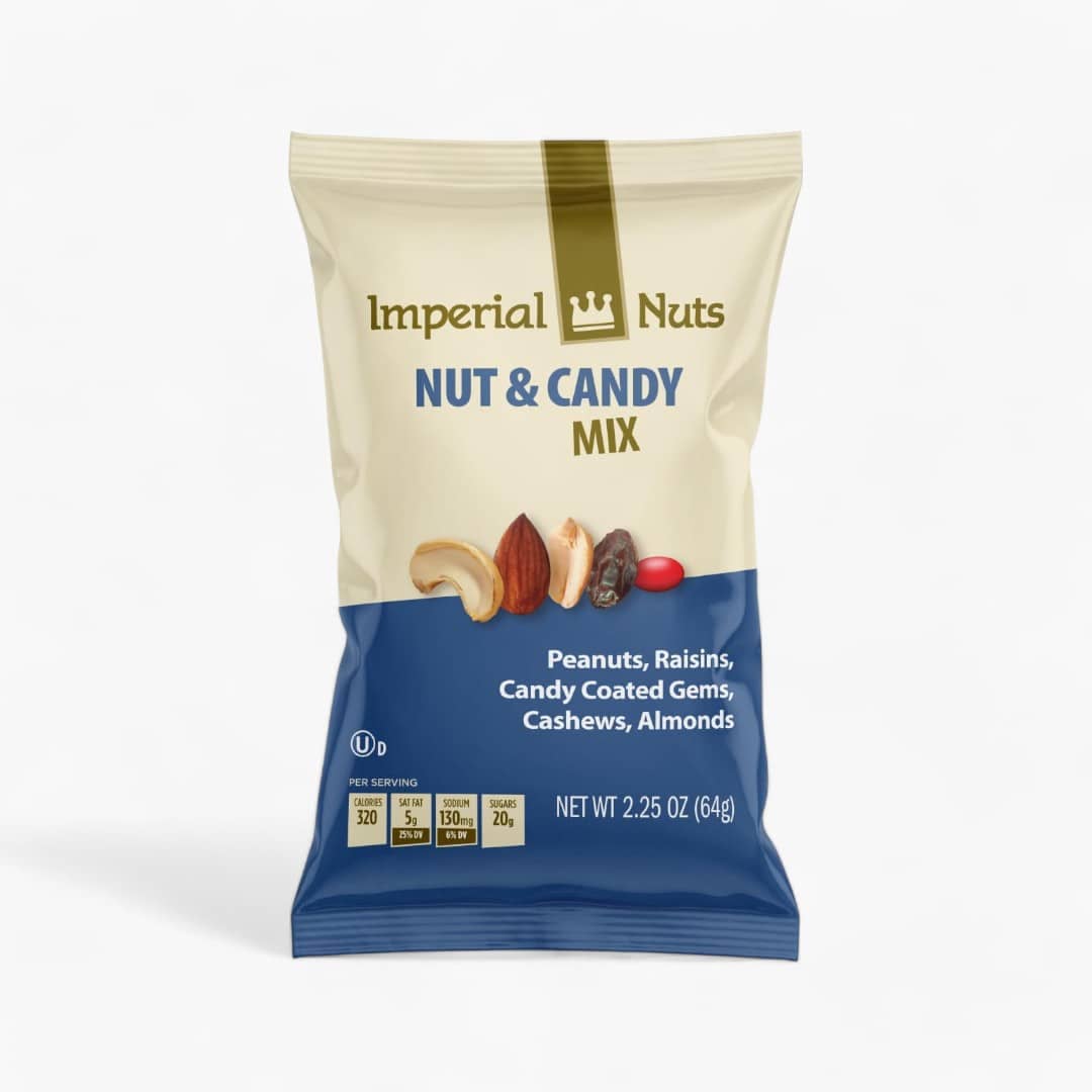 L&F Universal Goods - Wholesale Trail mix - Nut & Candy Blend 18/2.25Oz0