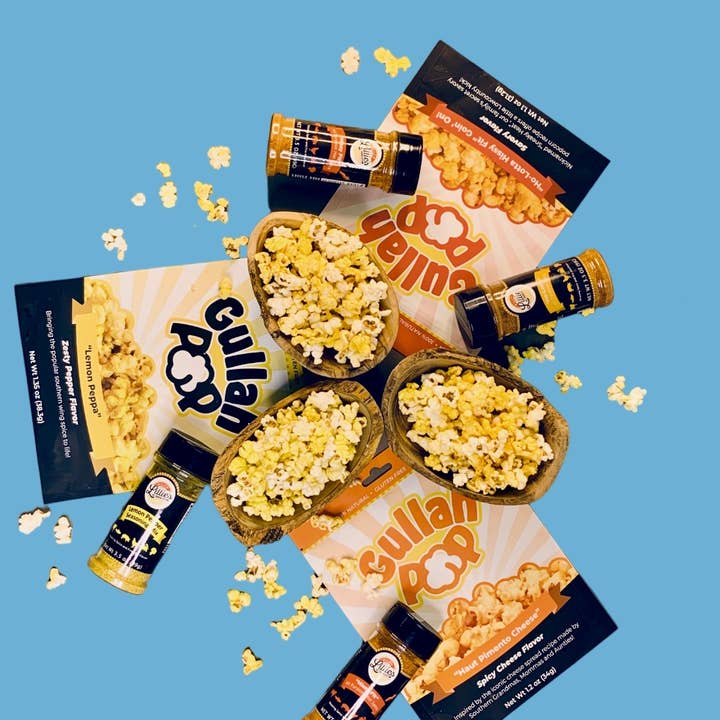 Lillie's of Charleston - Wholesale Popcorn - Gullah Pop Popcorn 3 Flavor Variety Case, 12 ct.2