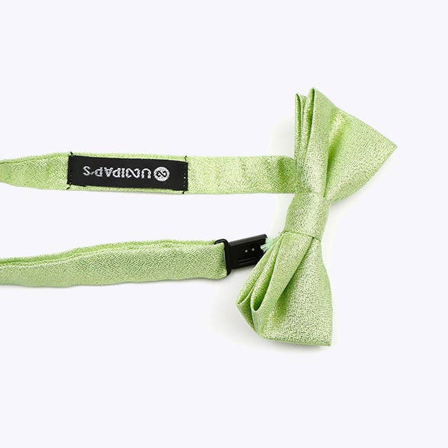 Unipap's - Wholesale Bow Tie - Kids - Green Sequin Bow Tie No. 2 Child in Polyester "Isidore"