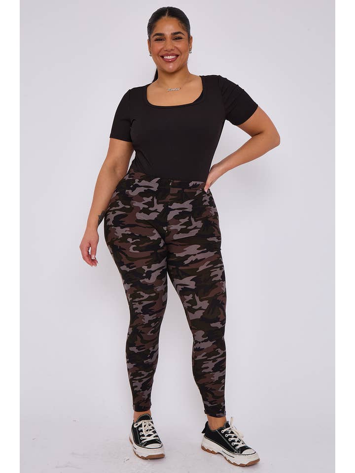 Superbia – wholesale Fashion leggings – Women's – Superbia Super Soft Leggings High Waist (Large Size 14-22)84