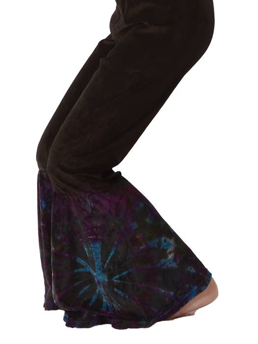 Gypsy Rose – wholesale Pants – Women's – Tye Dye Velvet Bell Bottom Pants