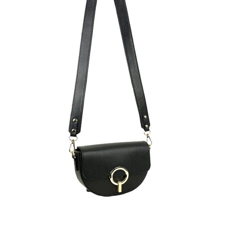 Chenson & Gorett - Wholesale Crossbody Bag - Women's - Women's Italian Leather Shoulder Bag with Twist Flap0