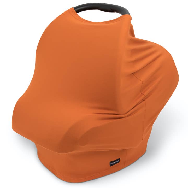Auvent de siège auto et housse d'allaitement - Rouille pour la vente par Simka Rose