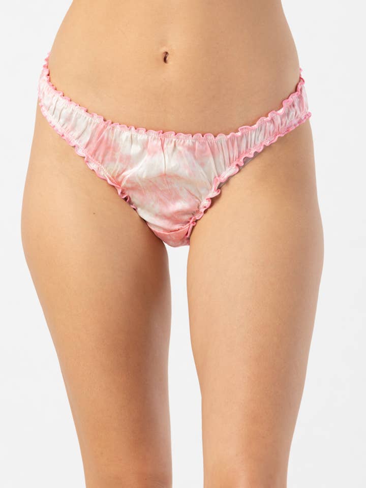 Hot Pink Smoke Silk Undies for wholesale on Faire0