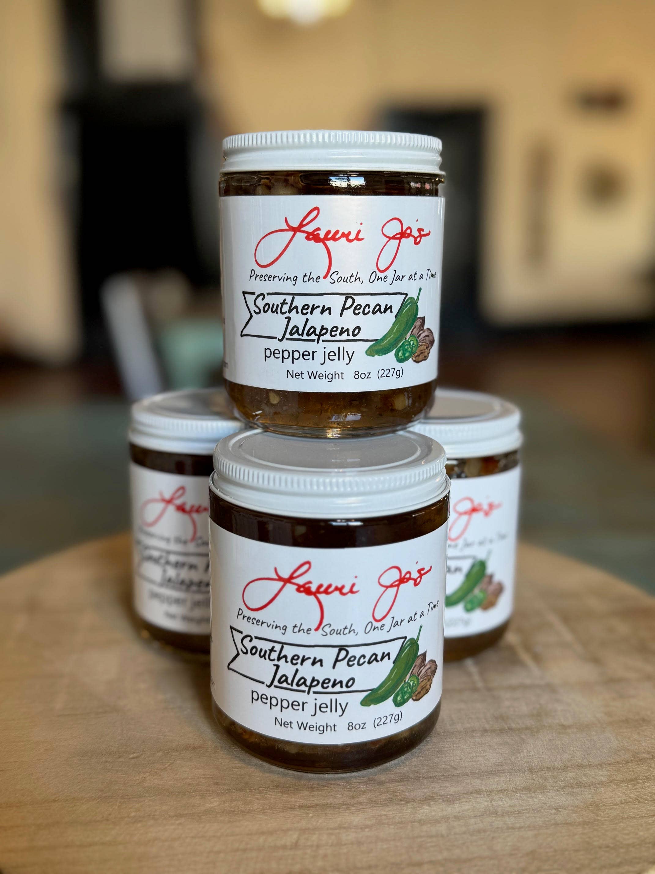 Fourth and Cherry Foods - Wholesale Jam/Jelly - Lauri Jo's Southern Pecan Jalapeno Pepper Jelly2