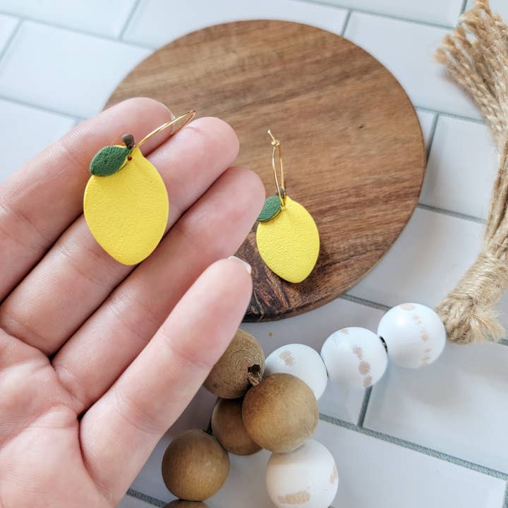Lemon Dangles for wholesale by As Always Designs