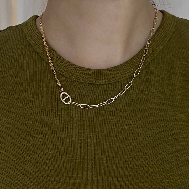 Collana d'Oro Multi-Catena per la vendita all'ingrosso da parte di Dalbit New York Jewelry