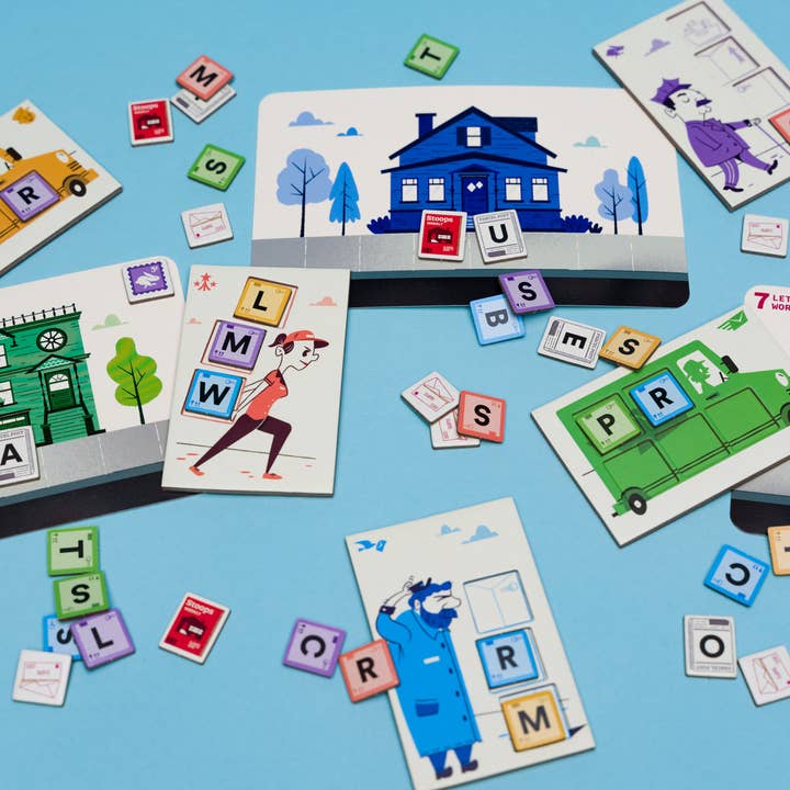 Atlas Games – wholesale Brädspel – Alfabet Stoop - Ett familjevänligt ordbyggande spel2